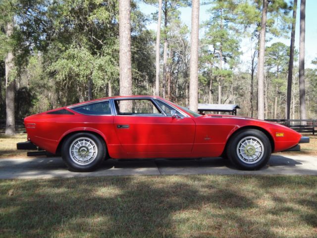 1977 Maserati Khamsin - NO RESERVE! - 1 of only 155 US Models!! 1977 Maserati Gran Turismo Khamsin