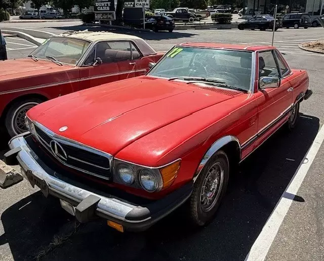 1977 MERCEDES 450SL ROADSTER GARAGED LOW MILES CLEAN PAINT/INTERIOR 1977 Mercedes-Benz SL-Class