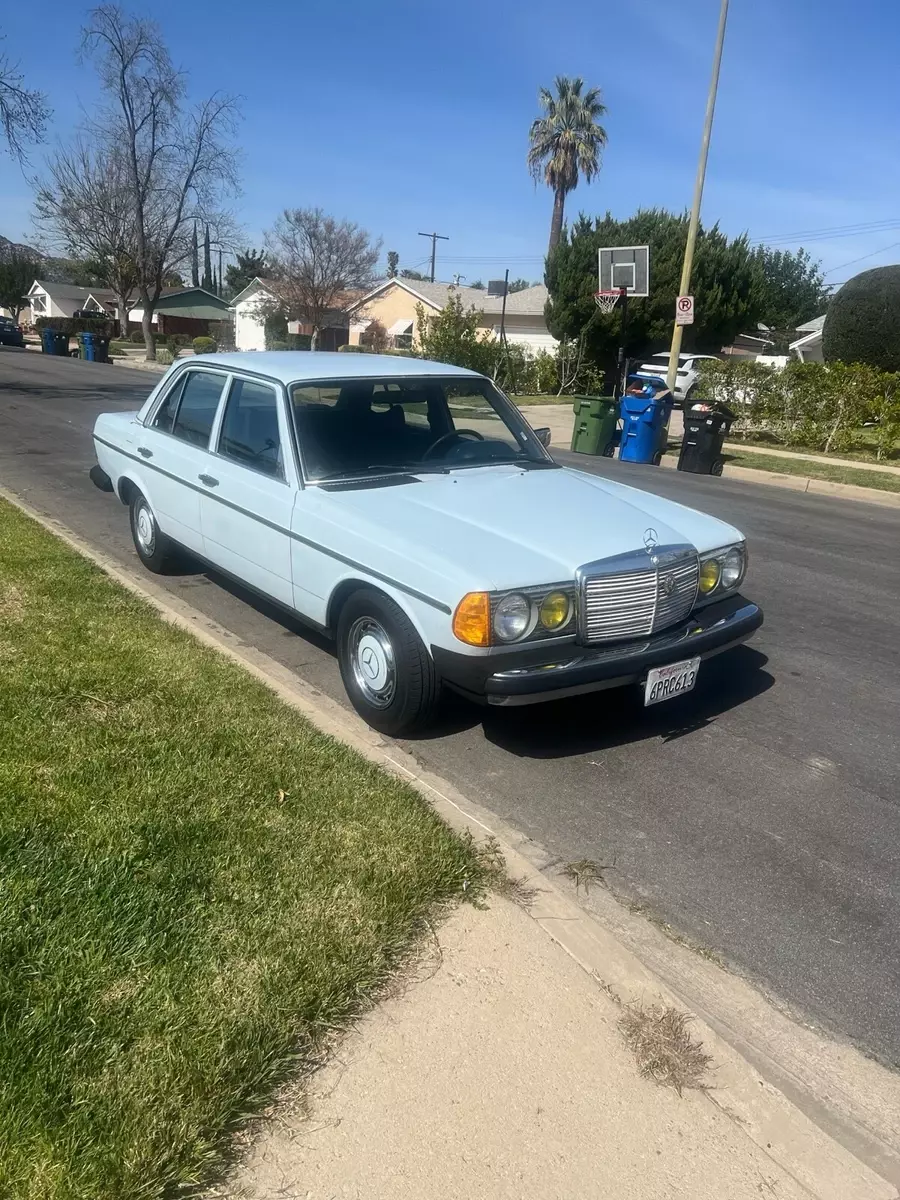 1977 Mercedes-Benz 240 D Sedan Blue 1977 Mercedes-Benz 240 D
