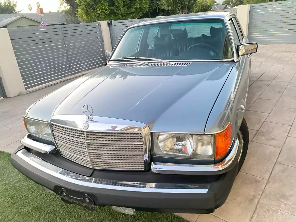 1977 Mercedes-Benz 450 SEL Sedan Blue 1977 Mercedes-Benz 450 SEL