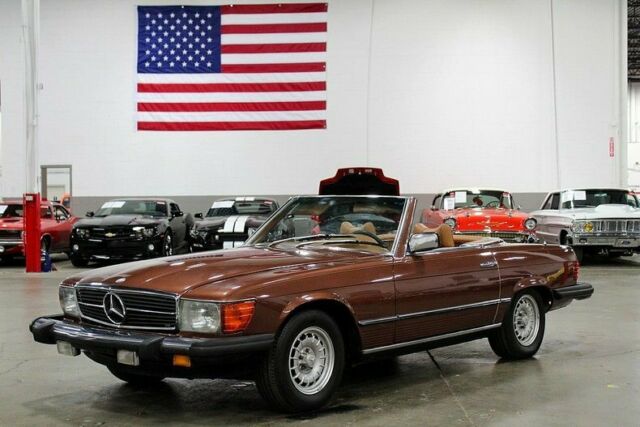 1977 Mercedes-Benz 450 SL 164659 Miles Brown 4.5L V8 Automatic 1977 Mercedes-Benz SL-Class --