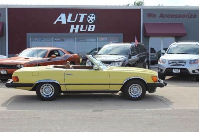 1977 Mercedes-Benz 450 SL 97777 Miles Yellow Convertible V8 Other Automatic 1977 Mercedes-Benz SL-Class