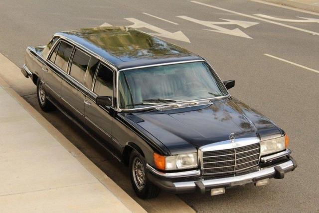 1977 MERCEDES - BENZ 450SEL LIMOSINE 450SEL 6.9 94516 Miles Black LIMOSINE V8 6. 1977 MERCEDES - BENZ 450SEL LIMOSINE 450SEL 6.9