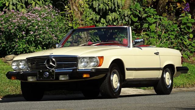 1977 MERCEDES BENZ 450SL 61000 REAL MILES RARE COLOR COMBINATION EXCELLENT SHAPE 1977 Mercedes-Benz SL-Class ROADSTER