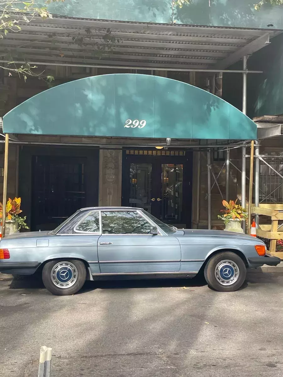 1977 Mercedes-Benz 450SL Convertible Blue blue 1977 Mercedes-Benz 450SL blue