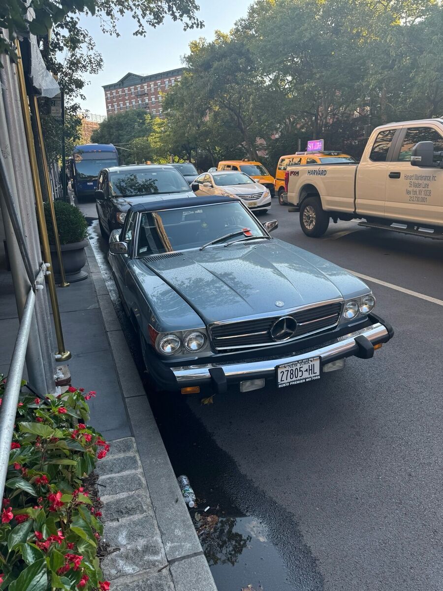 1977 Mercedes-Benz 450SL blue - photo 2
