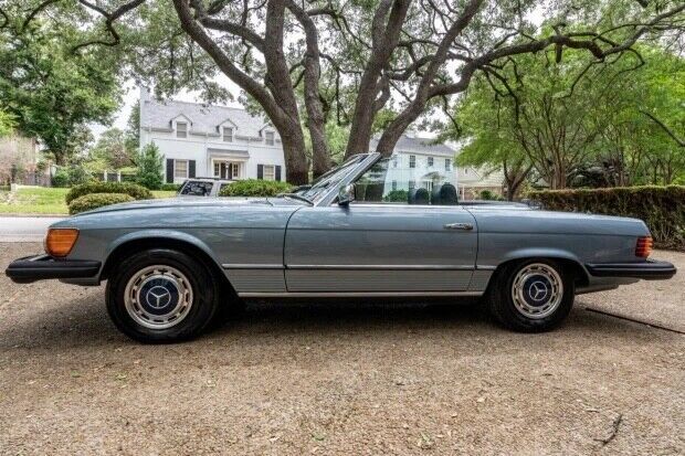1977 Mercedes-Benz 450SL blue - photo 4