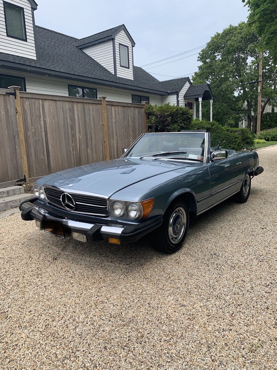 1977 Mercedes-Benz 450SL blue - photo 6