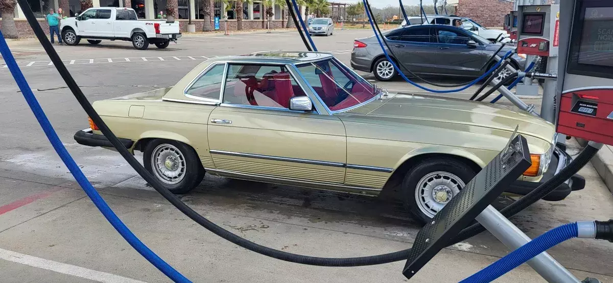 1977 Mercedes-Benz 450SL Convertible Brown RWD Automatic 450sl 1977 Mercedes-Benz 450SL 450sl