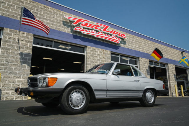 1977 Mercedes Benz 450SL New Soft Top Hard Top New Interior Records and Receipts 1977 Mercedes-Benz SL-Class Convertible