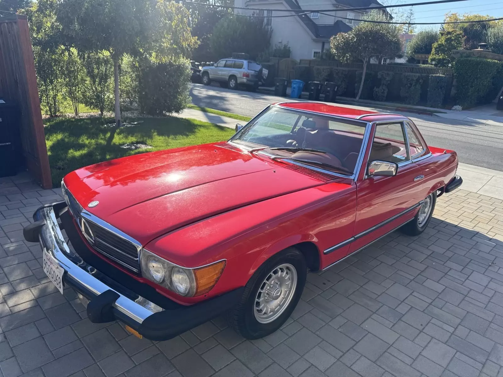 1977 Mercedes-Benz 450SL Red 1977 Mercedes-Benz 450SL