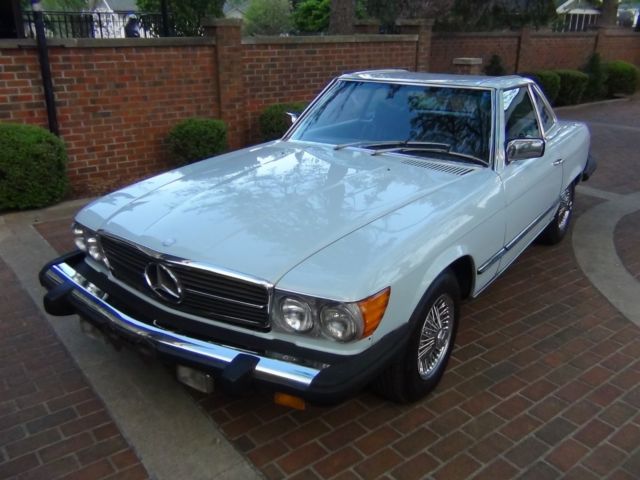 1977 Mercedes-Benz 450SL Roadster, Both Tops, Original Paint, Interior, Cold AC. 1977 Mercedes-Benz SL-Class Roadster