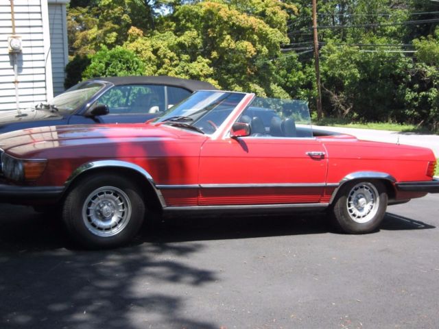 1977 MERCEDS BENZ 450sl WITH BOTH TOPS **NO RESERVE** FINAL BID WINS 1977 Mercedes-Benz SL-Class