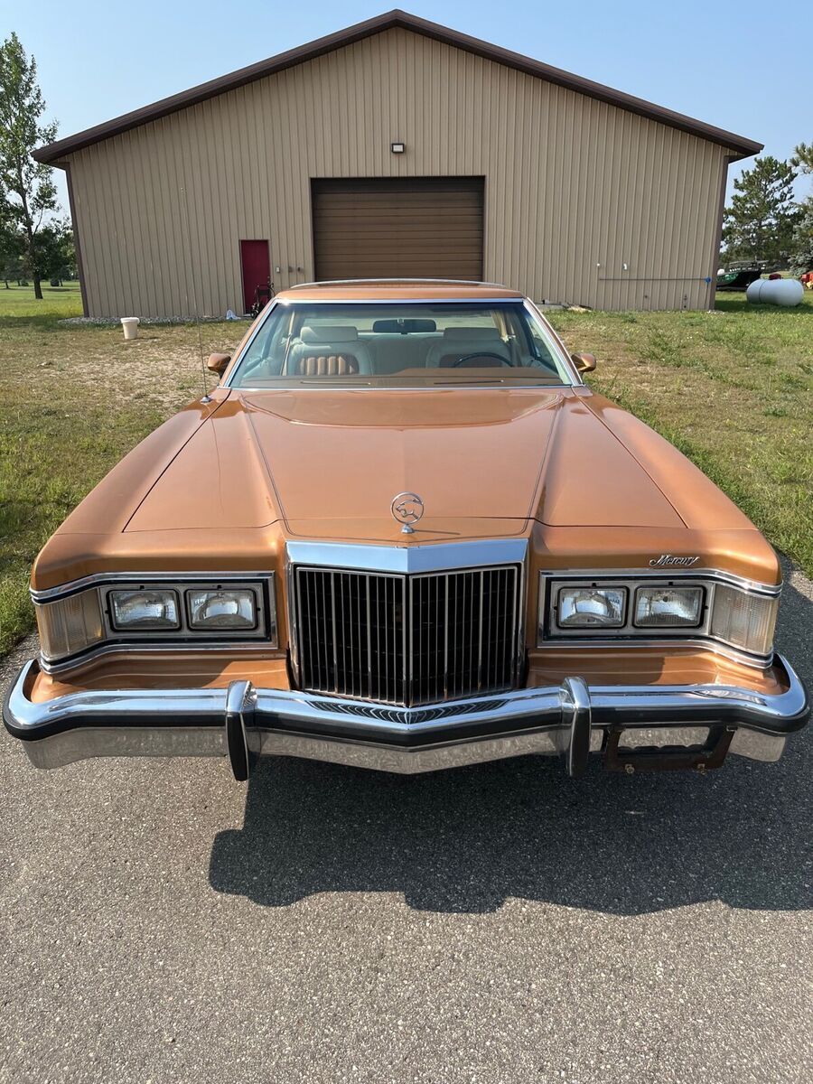 1977 Mercury Cougar Coupe Brown RWD Automatic 1977 Mercury Cougar