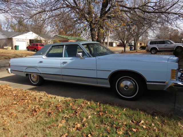 1977 Mercury Grand Marquis 4DR HARDTOP - 86K miles - 460 V8 FORD No RESERVE! 1977 Mercury Grand Marquis 4 Door Pillared Hardtop, Original
