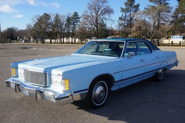 1977 Mercury Grand Marquis 4 Door Pillared Hardtop, Original - photo 3