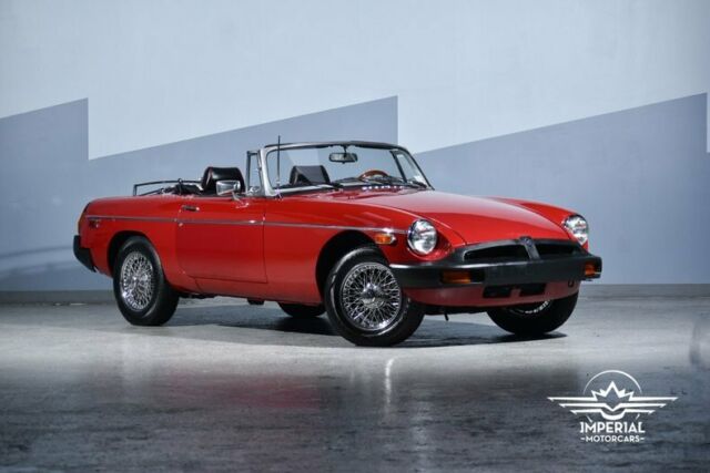 1977 MG MGB 67851 Miles Maroon Convertible 1.8 Liter I4 4 speed with Overdrive 1977 MG MGB --