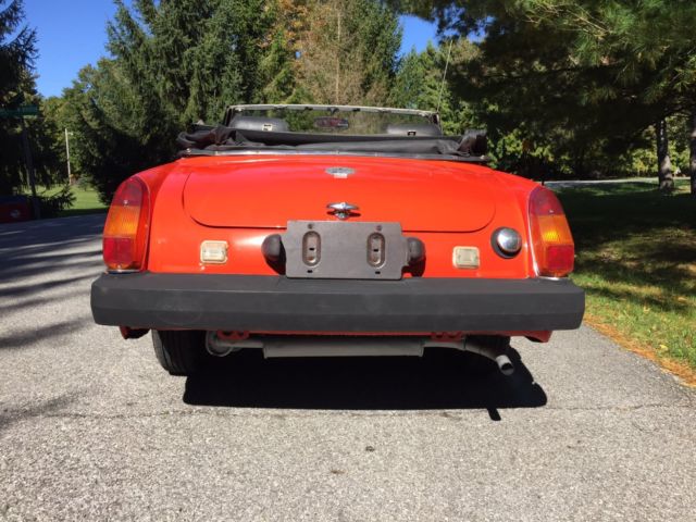 1977 MG MGB Roadster - photo 7