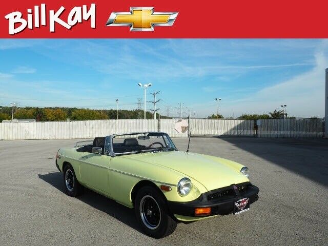 1977 MG Roadster 56395 Miles Yellow Coupe Manual 1977 MG Other --