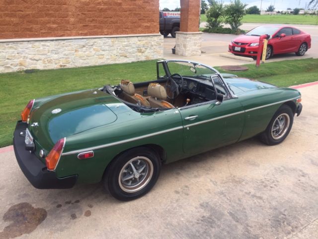 1977 MG MGB Tan - photo 4