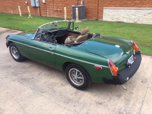 1977 MG MGB Tan - photo 7