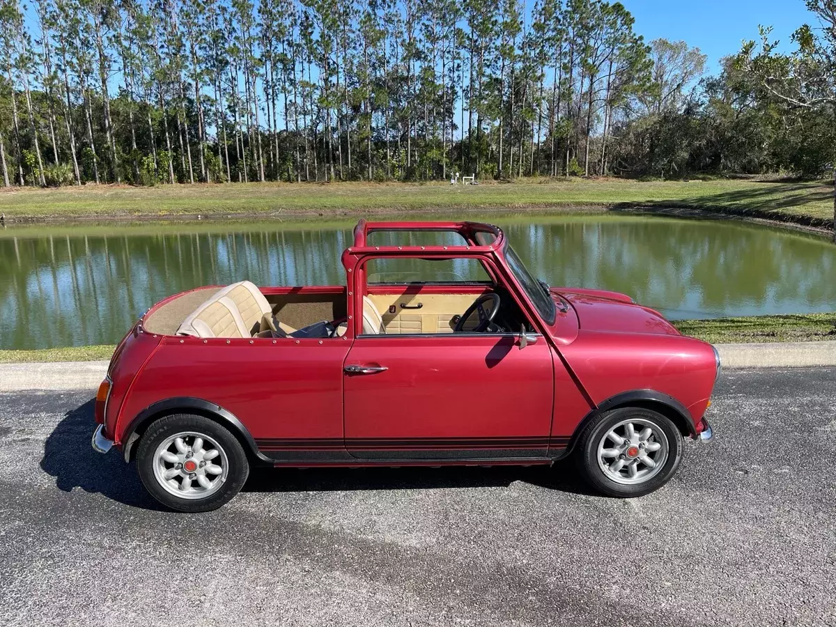 1977 Mini Coupe Convertible Red Custom 1977 Mini Coupe Custom