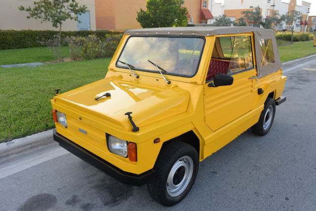 1977 Fiat 500 Moretti 126 Minimaxi RARE SEE VIDEO - photo 3