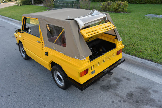 1977 Fiat 500 Moretti 126 Minimaxi RARE SEE VIDEO - photo 4