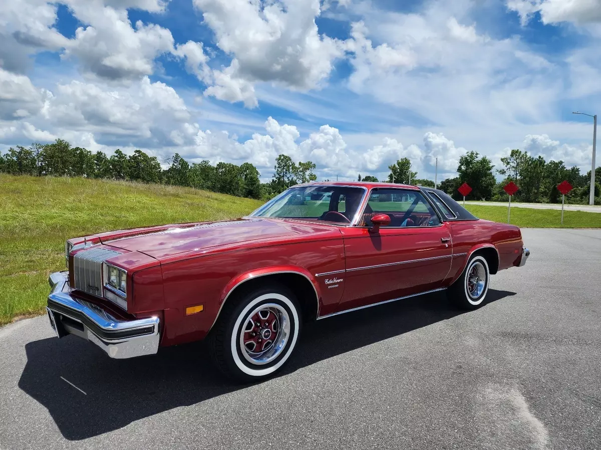 1977 Oldsmobile Cutlass Coupe Red 1977 Oldsmobile Cutlass