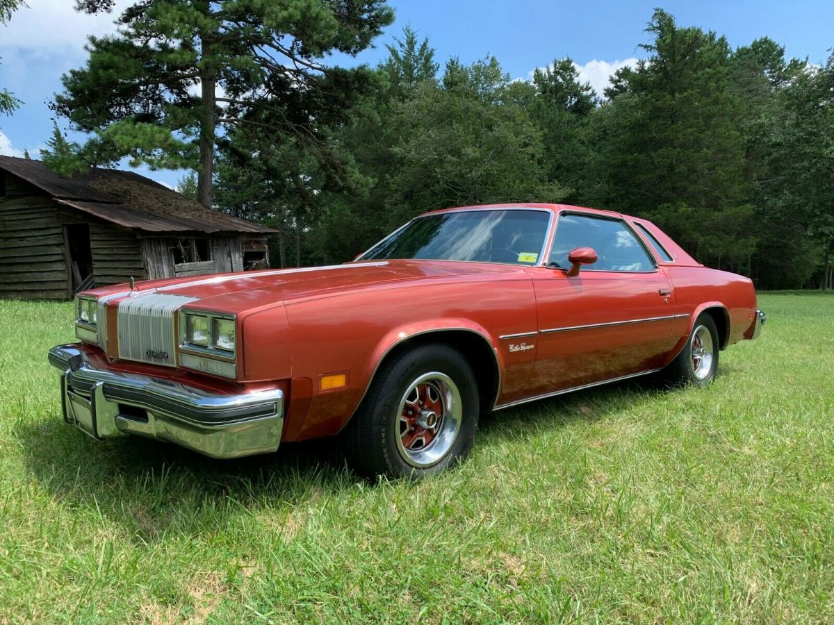 1977 OLDSMOBILE CUTLASS SUPREME- ONE OWNER- ORIGINAL- 57K MILES- A/C- RED/BLACK 1977 Oldsmobile Cutlass