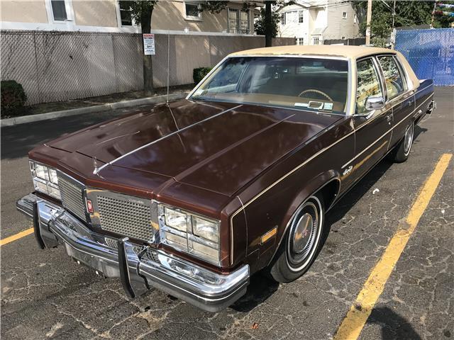 1977 oldsmobile Delta 98 61,878 Miles brown sedan 5.7 Automatic 1977 Oldsmobile Ninety-Eight