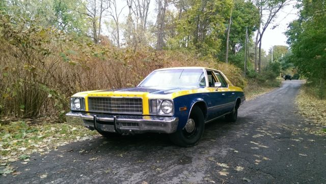 1977 Plymouth Fury Gran Fury Brougham Police - photo 2