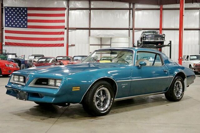 1977 Pontiac Firebird 53174 Miles Aquamarine Metallic Coupe 350ci V8 Automatic 1977 Pontiac Firebird