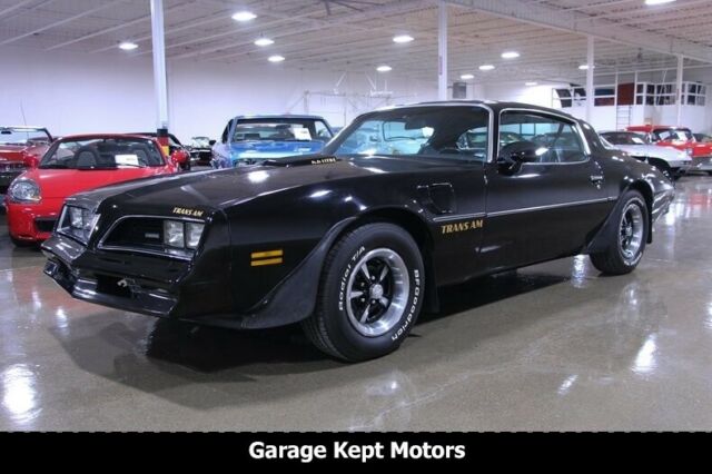 1977 Pontiac Firebird Trans Am Starlight Black Coupe 400 V8 50699 Miles 1977 Pontiac Firebird Trans Am