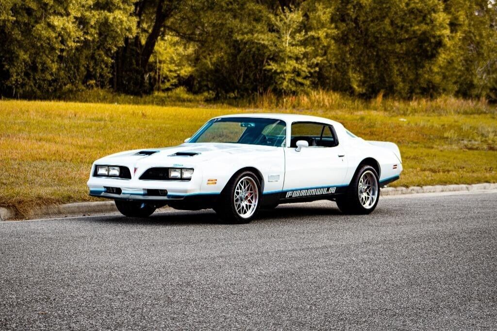 1977 Pontiac Formula Resto Mod with LS2 Engine White 1977 Pontiac Formula Resto Mod with LS2 Engine