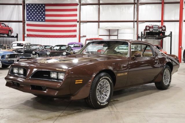 1977 Pontiac Trans Am 23905 Miles Brentwood Brown Coupe 400ci V8 4-Speed Manual 1977 Pontiac Trans Am --