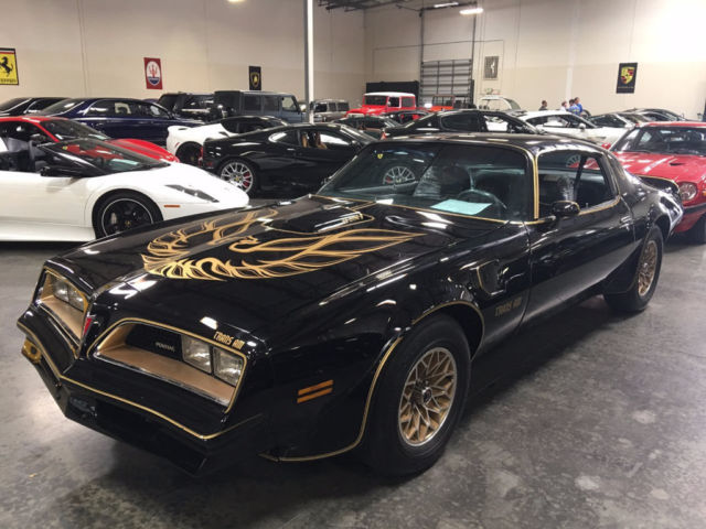 1977 Pontiac Trans Am SE Bandit in Black Only 7,947 Miles / Very Original Car 1977 Pontiac Trans Am