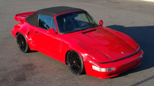 1977 Porsche 911 S Cabriolet Slant Nose 106,849 Miles Red v8 Manual 1977 Porsche 911 S Cabriolet Slant Nose