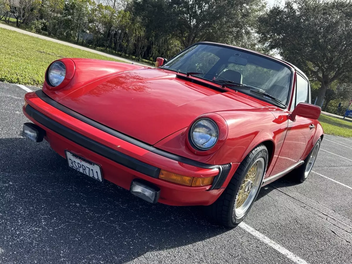 1977 Porsche 911 S Coupe Red targa 1977 Porsche 911 targa