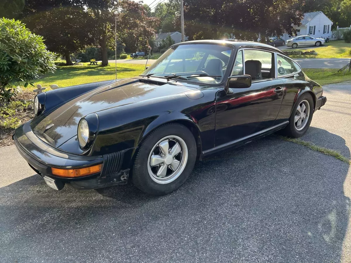 1977 Porsche 911 SC Coupe Black 1977 Porsche 911