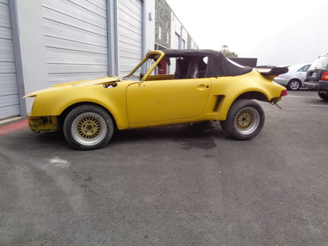 1977 Porsche 911 w 1984 Euro 930 Upgrades Brakes, Steel Fenders Huge Parts Lot 1977 Porsche 911