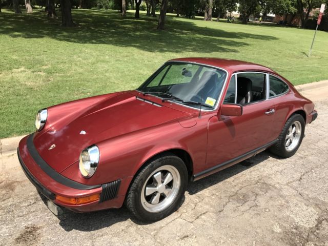 1977 Porsche 911S Coupe Sienna Metallic Original paint Chrome Model 1977 Porsche 911 Original Paint Sienna Metallic Chrome Model