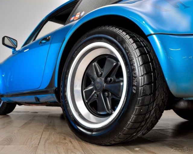 1977 Porsche 911 Blue Leather - photo 5