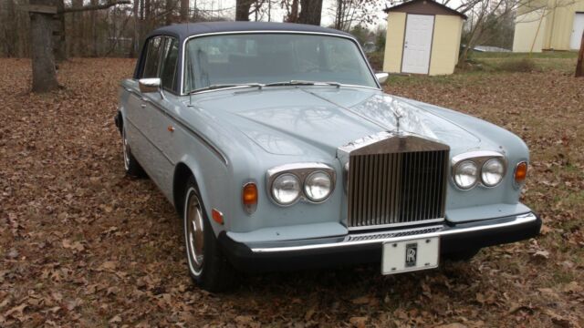 1977 Rolls Royce Silver Wraith II. Original Blue-Grey with Navy blue interior. 1977 Rolls-Royce Wraith
