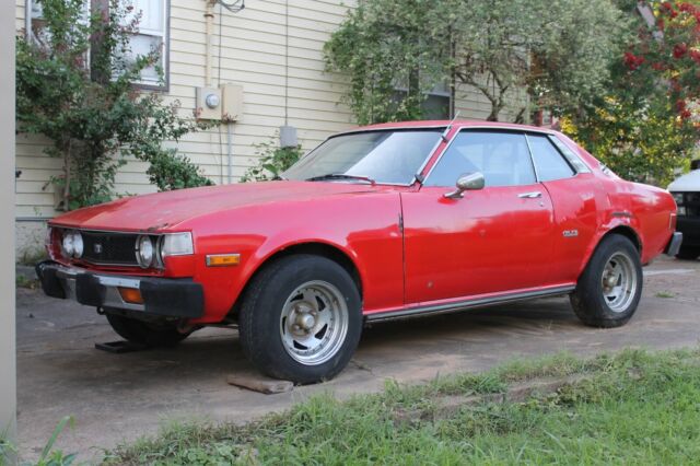 1977 Toyota Celica GT complete unrestored 1977 Toyota Celica red