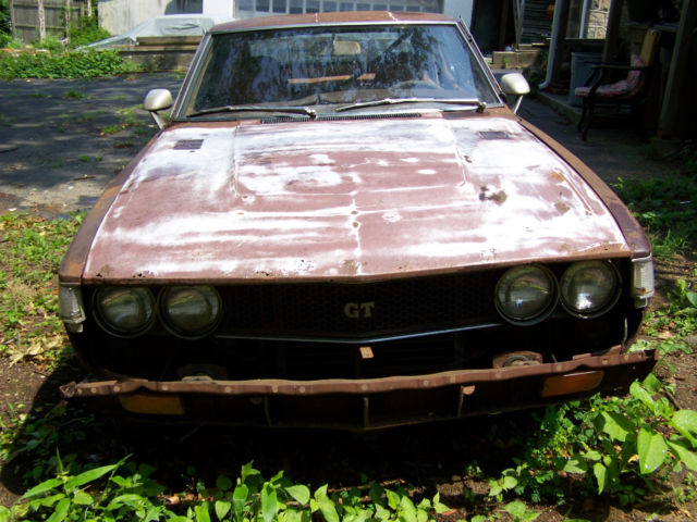 1977 Toyota Celica GT Liftback 5SP FOR PARTS OR RESTORATION Includes extra parts 1977 Toyota Celica
