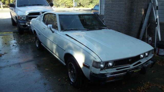 1977 Toyota Celica GT Liftback 5SP FOR PARTS OR RESTORATION RA29 1977 Toyota Celica GT Liftback