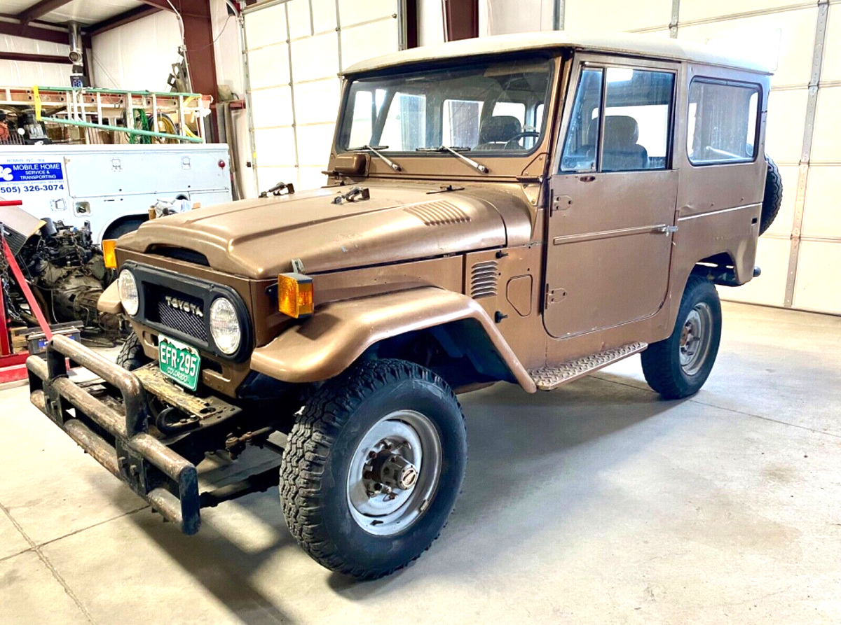 1977 Toyota FJ40 Builder Restoration Project Runs and Drives 1977 Toyota Land Cruiser