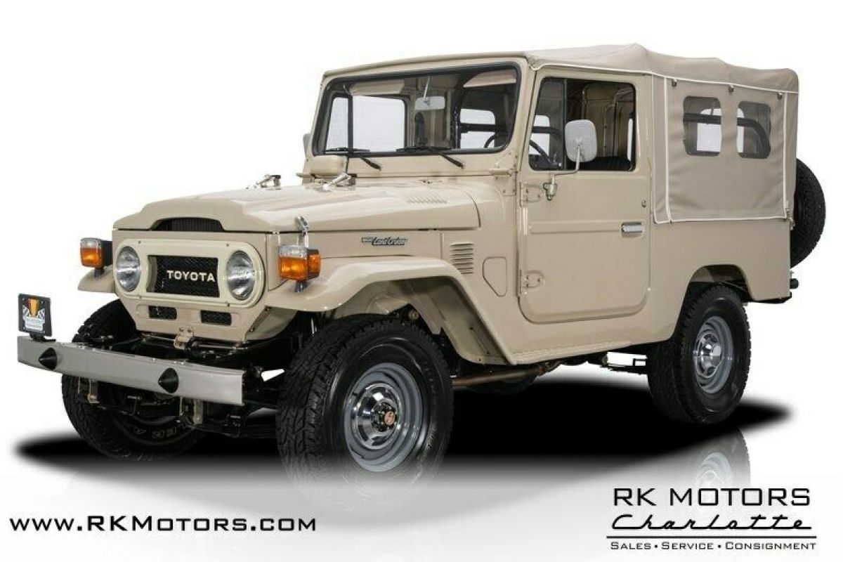 1977 Toyota Land Cruiser FJ43 Beige SUV 4.2 Liter 2F Inline 6cyl 4 Speed Manual 1977 Toyota Land Cruiser FJ43
