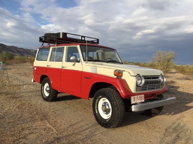 1977 Toyota Land Cruiser FJ55 All Original Low Miles No Rust On Body Restored 1977 Toyota Land Cruiser